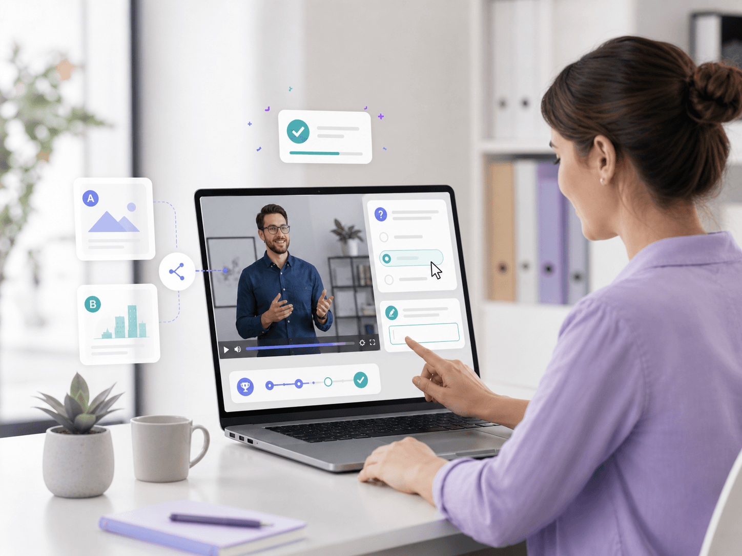 Modular eLearning for a professional body—on-brand, measurable, easy to refresh